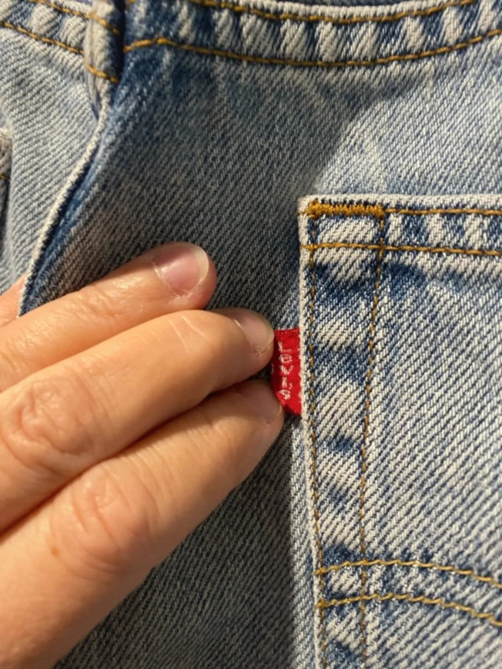 Levi's Light Wash Straight Leg Jeans